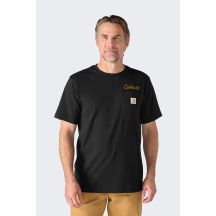 Carhartt Irvine Hard Work T-Shirt SCHWARZ