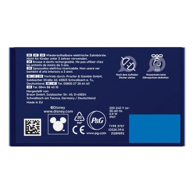 6. Oral-B iO Series 2 Kids 6+ Stitch Elektrische Zahnbürste