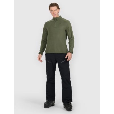 3. Herren-Fleece-Thermounterwäsche (Oberteil) 4F 4FRAW25UFLEM082-43S