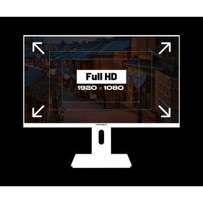 6. Monitor JAPANNEXT 60,5 cm JN-I238FHD120F-HSP-W 16:9 HDMI weiß FHD