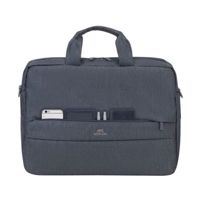 13. Rivacase 7532 Aktentasche, 39,6 cm (15,6 Zoll), Grau