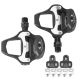 Rockbros LP-R Pedalplatten, LOOK-System – schwarz