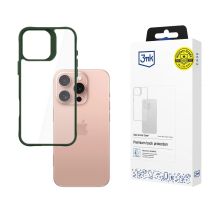 3mk Satin Armor Case+ Grün für Apple iPhone 16 Pro - transparent