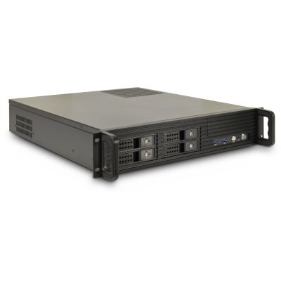 6. Inter-Tech 2U-2504 Rack Schwarz