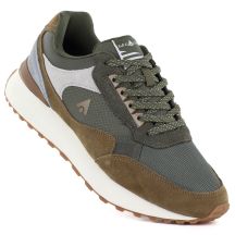 Herren-Sneaker aus Leder in Khaki, Mcrthur MA254