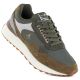 Herren-Sneaker aus Leder in Khaki, Mcrthur MA254