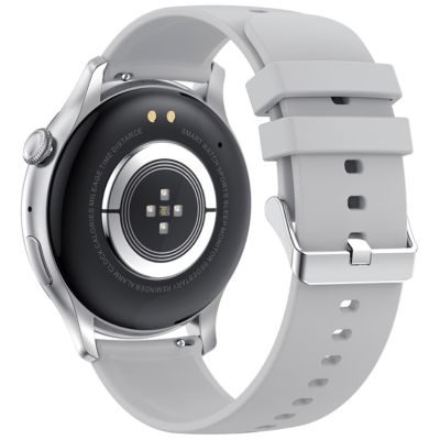 3. RUBICON RNCF10 Silber/Grau Damen-Smartwatch SMARUB238
