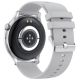 3. RUBICON RNCF10 Silber/Grau Damen-Smartwatch SMARUB238