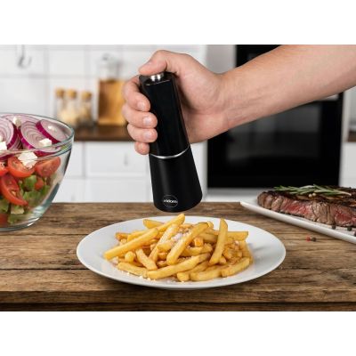 13. ELDOM Elektrische Pfeffer- und Salzmühle MP23 Spice Black