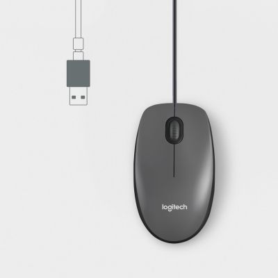 3. Logitech M100 Schwarze Maus