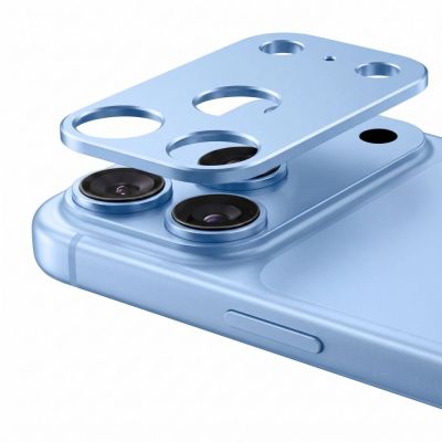 3. Kameraschutz für die Kamerainsel Tech-Protect Camalloy Fit+ für iPhone 18 Pro – Hellblau