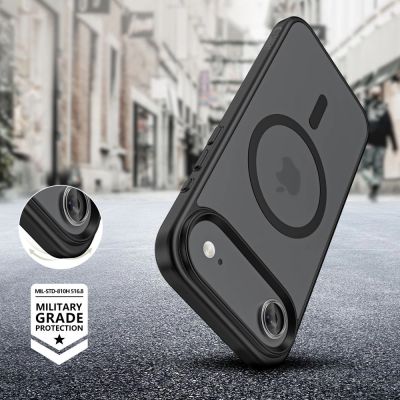 5. Tech-Protect MagMat MagSafe Case für iPhone 17 Air - Mattschwarz