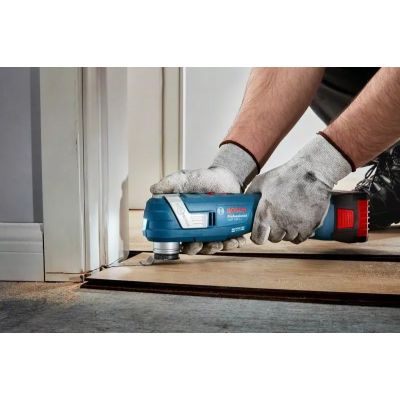 3. Bosch GOP 185-LI 18V Multifunktionswerkzeug (06018G2020) Schwarz, Blau