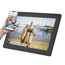 Denver Frameo PFF-1515B Digitaler Bilderrahmen, 39,6 cm (15,6 Zoll), Schwarz