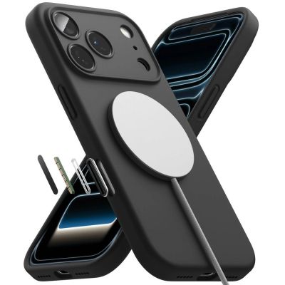 5. Ringke Silikon MagSafe Hülle für iPhone 18 Pro Max – Schwarz