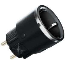 Shelly Wave Plug S LR Smart Z-Wave Steckdose, Schwarz