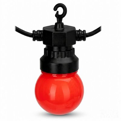 2. GARTENGARTEN-PARTY-LICHTERKETTE 20 LED G50 TIMER MÖGLICHKEIT DER FARBKOMBINATION