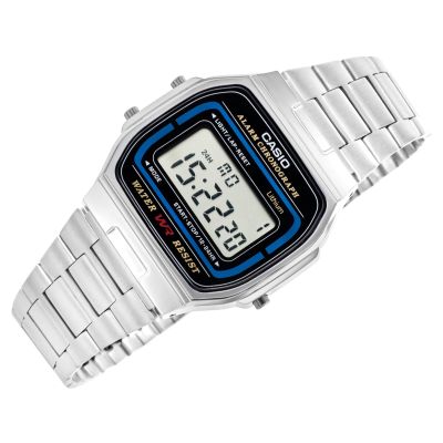 9. CASIO A164WA-1VES Unisex-Uhr