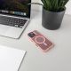 8. Wozinsky Fashion Case mit MagSafe für Samsung Galaxy S24 FE - Pink