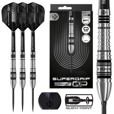 Harrows SUPERGRIP QP TORPEDO 90% Stahlspitzen-Darts