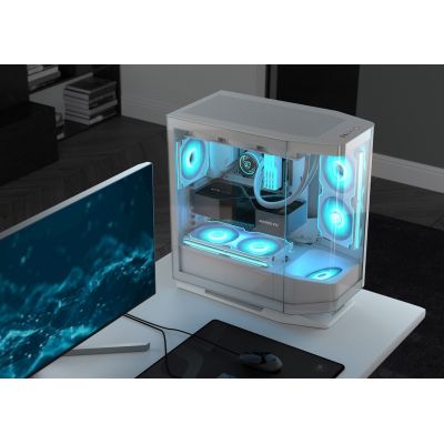 23. COUGAR FV270 ARGB Midi-Tower-Case, Weiß