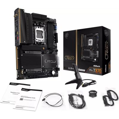 8. Asrock X870 TAICHI CREATOR Mainboard