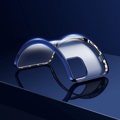 12. Joyroom New Beautiful Series Ultra Thin Clear Metallic Frame Case für iPhone Pro Max 12 Schwarz (JR-BP796)