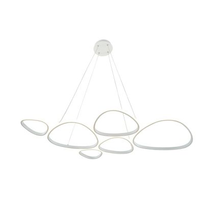 Gulf LED-Kronleuchter in Weiß, 4000 K
