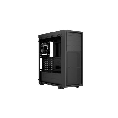 5. GEMBIRD FORNAX K500 MIDI-TOWER-CASE (2x USB 3.0, 1x USB Typ-C, Kartenleser, HD-Audio) SCHWARZ