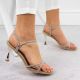 6. Sandalen mit Zirkonen Potocki W LE20326 WOL282A