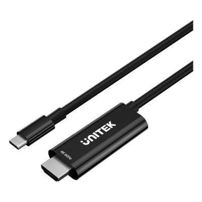 2. UNITEK USB-C - HDMI-Kabel 4K60Hz mit PD-Anschluss 100W Stecker/Stecker