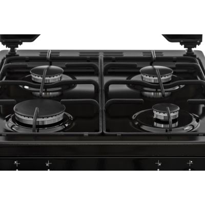 4. BEKO FSE52321DBD Gas-Elektro-Herd | Konvektion | Grill | Dampfreinigung | Schwarz