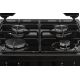4. BEKO FSE52321DBD Gas-Elektro-Herd | Konvektion | Grill | Dampfreinigung | Schwarz