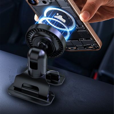 5. Dudao F25 MagSafe-kompatible Autohalterung für Armaturenbrett oder Windschutzscheibe – schwarz