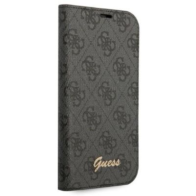 5. Guess GUBKP14XHG4SHK iPhone 14 Pro Max 6,7 "schwarz / schwarzes Buch 4G Vintage Gold Logo