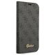 5. Guess GUBKP14XHG4SHK iPhone 14 Pro Max 6,7 "schwarz / schwarzes Buch 4G Vintage Gold Logo