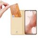 2. Dux Ducis Skin Pro Hülle für Samsung Galaxy S23+ Flip Card Wallet Stand Gold