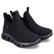 10. Rieker W RKR616 bequeme Schlupfstiefelette, schwarz