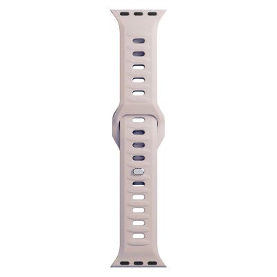7. 3mk Silikon- Watch für Apple Watch 42 / 44 / 45 / 49 mm – Beige