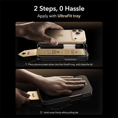 5. ESR UltraFit Armorite Pro Panzerglas für iPhone 17 Pro Max - Klar
