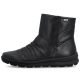 3. Rieker Z0066-00 Wasserdichte, gefütterte Damen-Lederstiefel, Schwarz