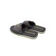 12. Kubota Flip-Flops aus Cord mit Klettverschluss, Graphit KUBKRZ-AW23-02-28