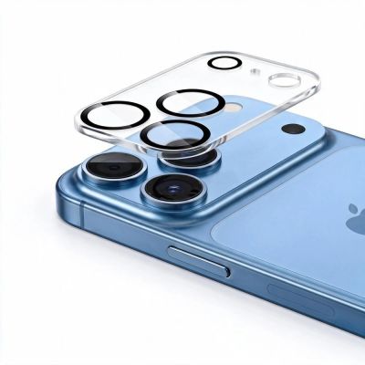4. Tech-Protect Cam Fit+ Kameraschutzhülle für iPhone 18 Pro Max – Transparent