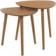 7. Couchtisch-Set mit Holzplatte