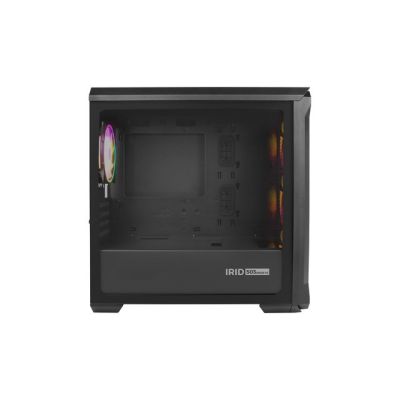 31. NATEC Genesis Irid 503 ARGB NPC-1559 Gehäuse (Micro-ATX, Mini-ITX; Schwarz)